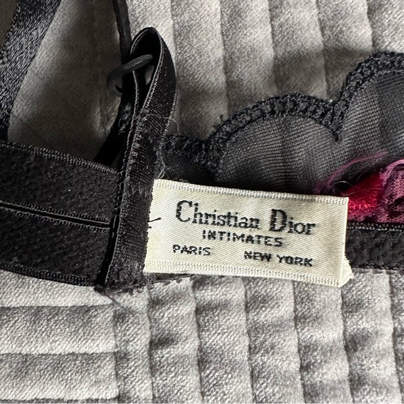 Christian Dior Intimate VTG Bra Sz 34 B - Picture 8 of 12